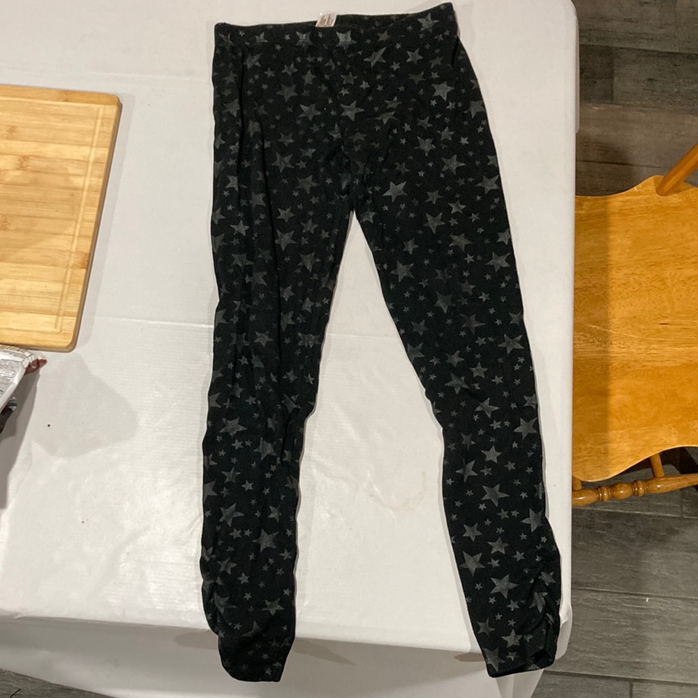 Circo XL/TG Black & Silver Starry Leggings